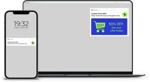 push notification ad